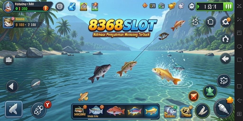 Tangkapan ikan yang menakjubkan dalam gameplay 8368SLOT.