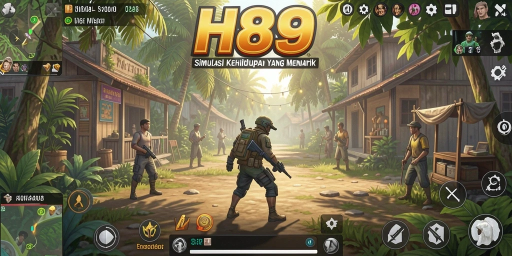 Tampilan gameplay H89 yang menarik dan interaktif.