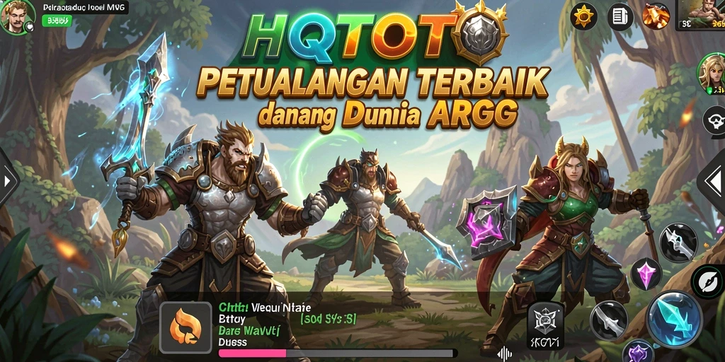 Tampilan gameplay HQTOTO yang seru dan menantang.