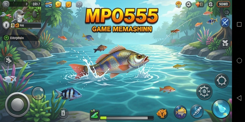 Tangkapan ikan yang menakjubkan dalam gameplay MPO555.